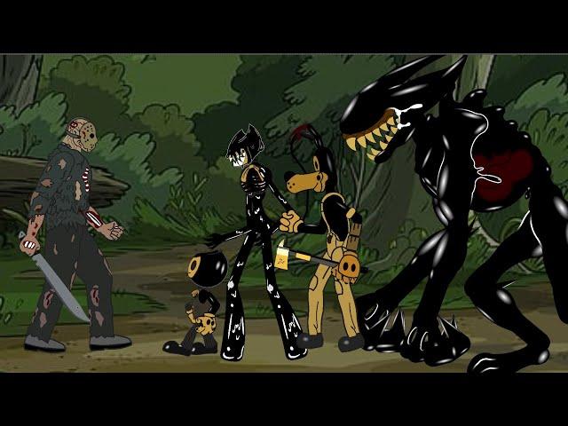 Jason voorhees vs bendy  / animations