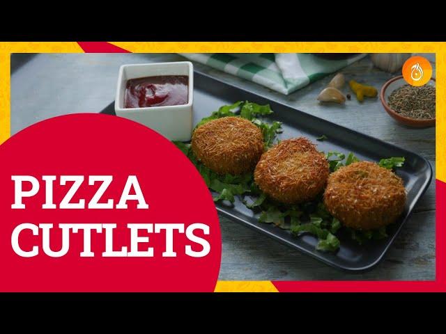 Pizza Cutlets recipe by chef Ayesha on Aaj Food
