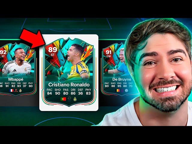 SIIIII! A PRIMEIRA CARTA ESPECIAL DO CR7 NO FC 25! FUT DRAFT