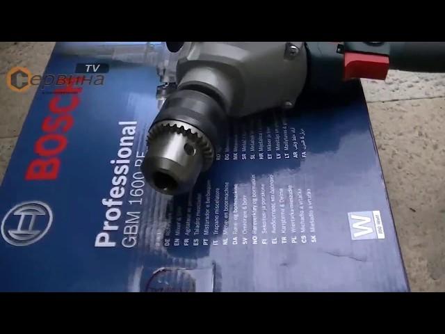 Бормашина - миксер Bosch GBM 1600 RE 06011B0000 - 850W