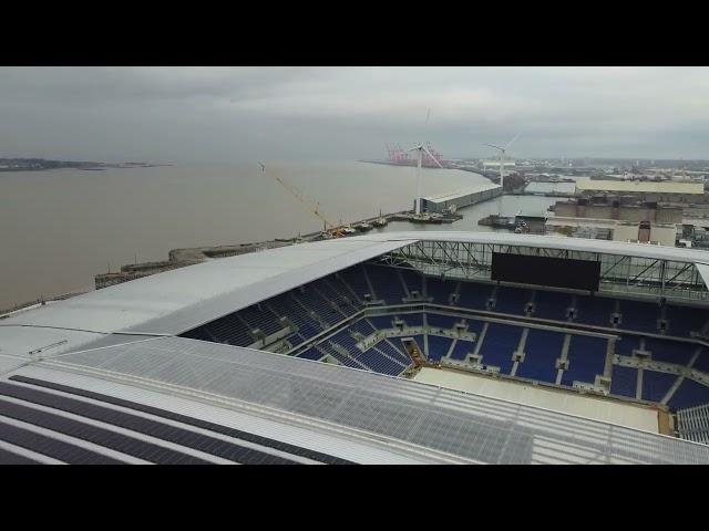 Everton Stadium at Bramley Moore Dock 2/11/24. Music Richard Wagner ️