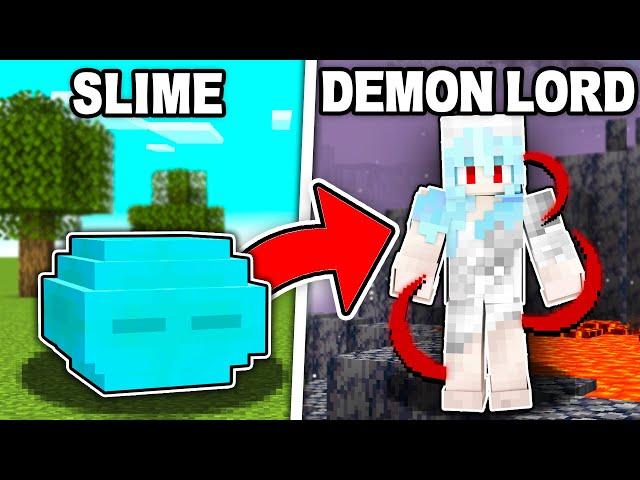 Evolving Into A TRUE DEMON LORD In That Time I Got Reincarnated as a Slime In Minecraft!