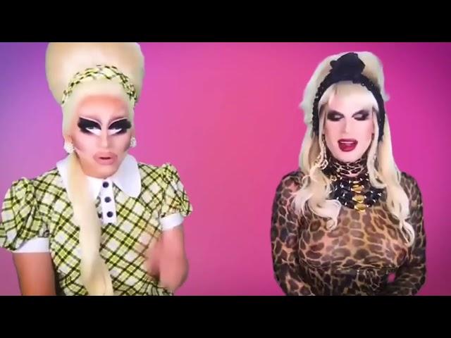 katya explaining why drag queens use purple glue