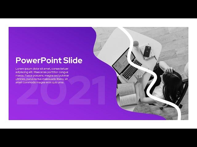 How to create slide in PowerPoint