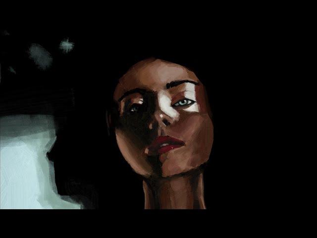 Speedpaint Eye digital painting in Krita