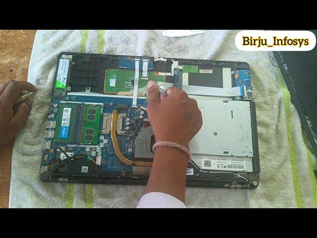 How To Remove HP Laptop Motherboard 2024|How To Replace Laptop MOTHERBOARD|How To Open Laptop Body