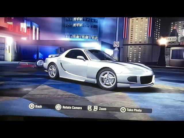 Need for speed carbon Mazda Rx7 all body kits