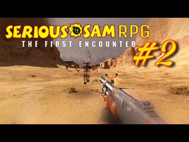 Прохождение Serious Sam RPG TFE #2 / Песчаный каньон / Крутой / Все секреты