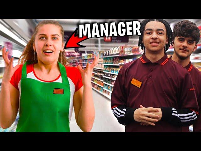 I Pretended To Work In A Grocery Store (Fake Employee Prank)