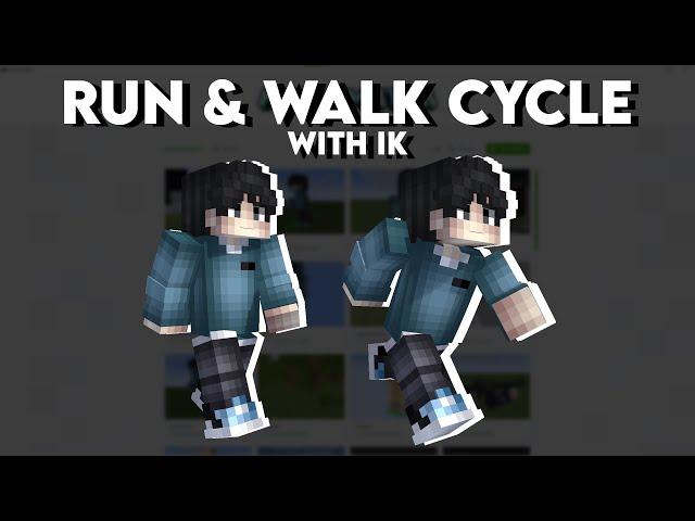 STOP Doing Animations WRONG! Walk & Run Cycle Tutorial︱Inverse Kinematics in Mine-imator 2.0