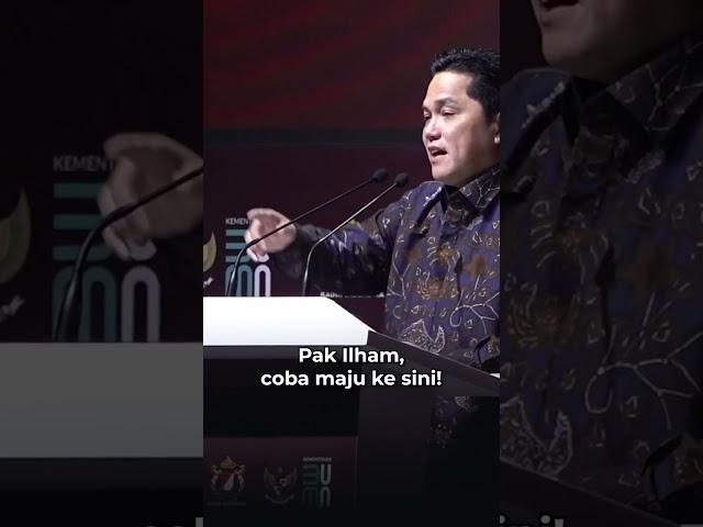 BUMN dan private sector punya peran yang sama untuk memajukan Indonesia