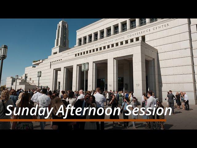 Sunday Afternoon Session | October 2024 General Conference