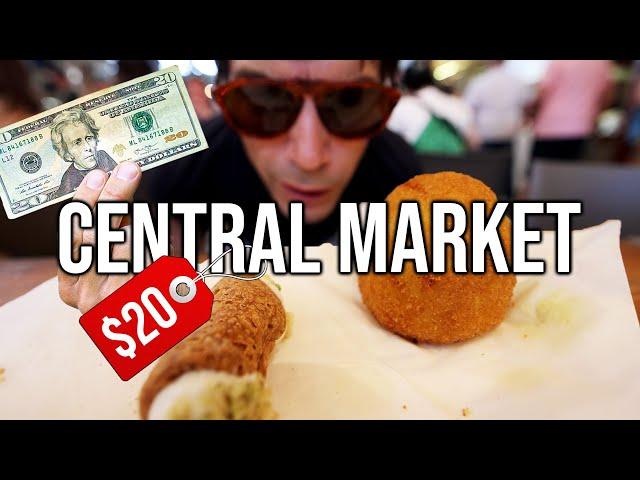 Florence Mercato Centrale $20 Food Challenge