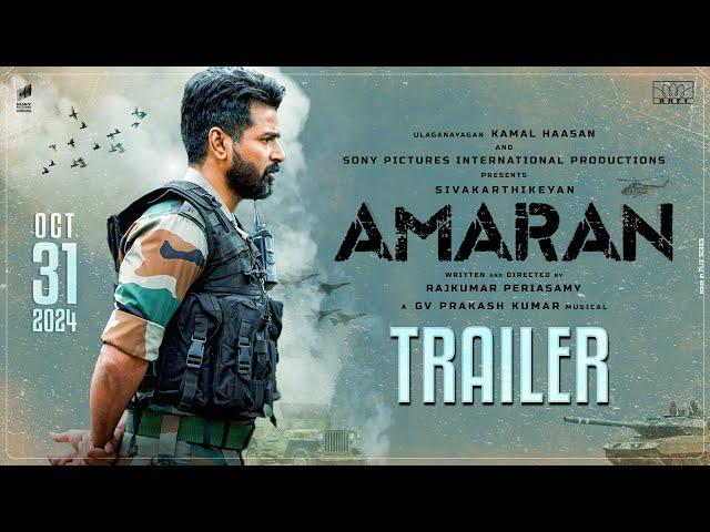 Amaran - Concept Trailer | Sivakarthikeyan | Rajkumar | GV Prakash | Kamal Haasan | R. Mahendran