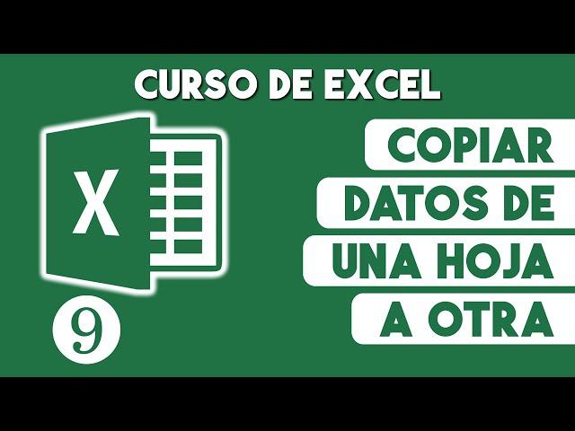 Como Copiar Datos de una Hoja a Otra en Excel