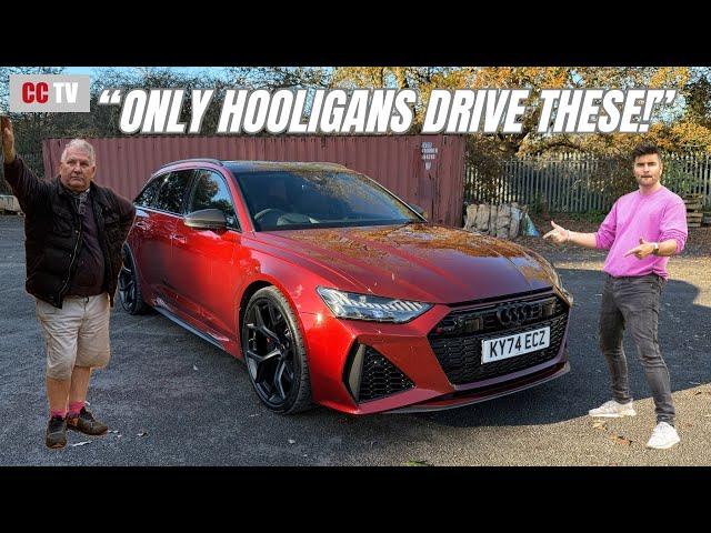 AUDI RS6 PERFORMANCE REVIEW by MY DAD : THINGS GOT OUT OF HAND!