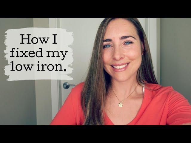 I'm NO LONGER IRON DEFICIENT!! How I did it.