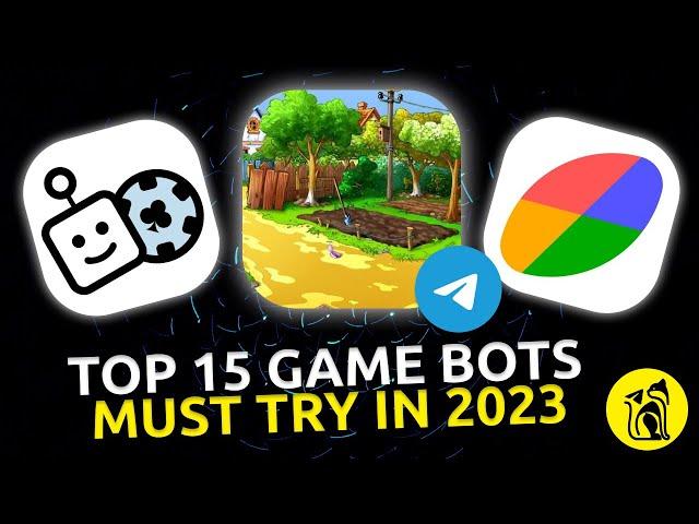 Top 15 Game Bots You Must Try In 2023 | Best Hidden Telegram Bots