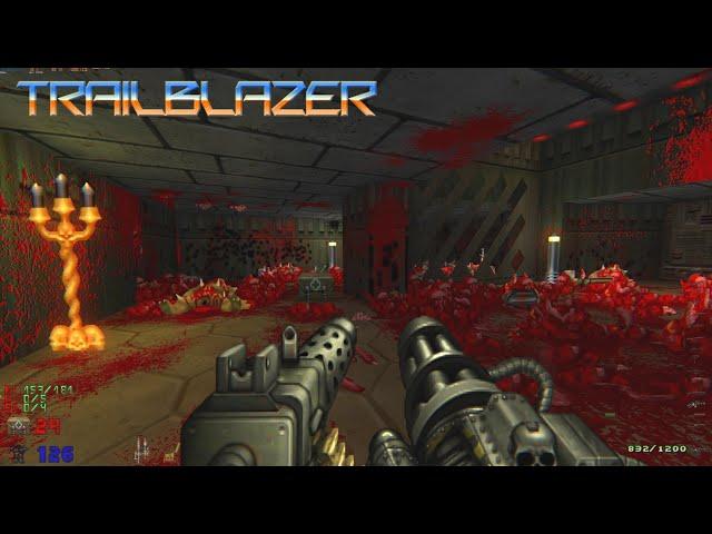 Doom - Trailblazer 1.5c | Maps of Chaos | E1M1 | PC Gameplay 4K