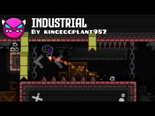 (All Coins) Moving Platform(er) Demon | "Industrial" By KingEggplant987 | GD 2.2