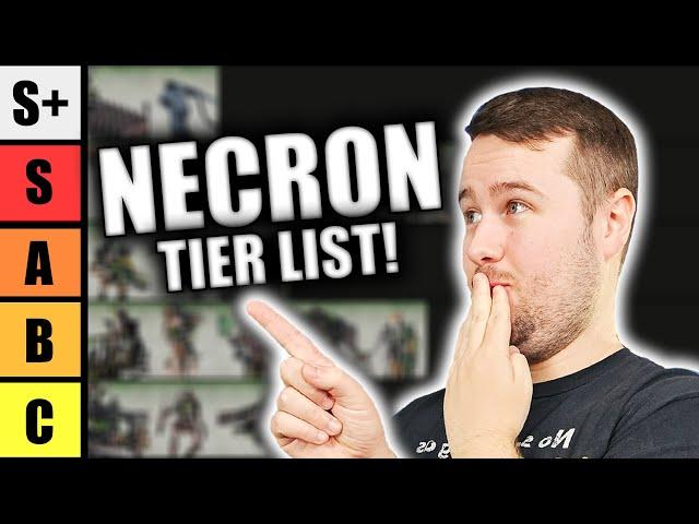 Necrons codex unit tier list in Warhammer 40k 10th Codex - Best and worst necron datasheets