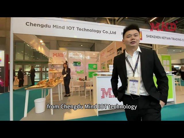 Chengdu Mind participated in the exhibition TRUSTECH in Paris！#card #RFID #NFC