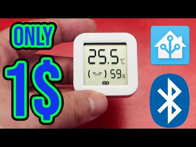 Custom firmware on cheap Chinese Bluetooth LCD temperature - humidity sensors for Home Assistant