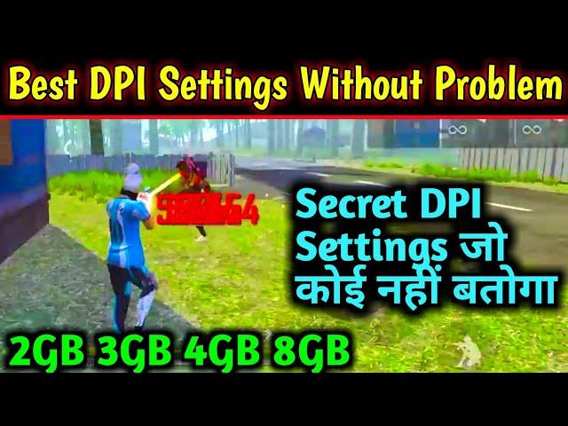 Best DPI Setting Free Fire | Perfect Dpi For 2GB 3GB 4GB 8GB | Good Or Bad #shorts