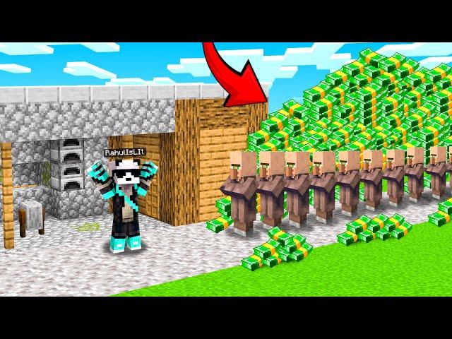 Villagers Want to BUY My House in Minecraft