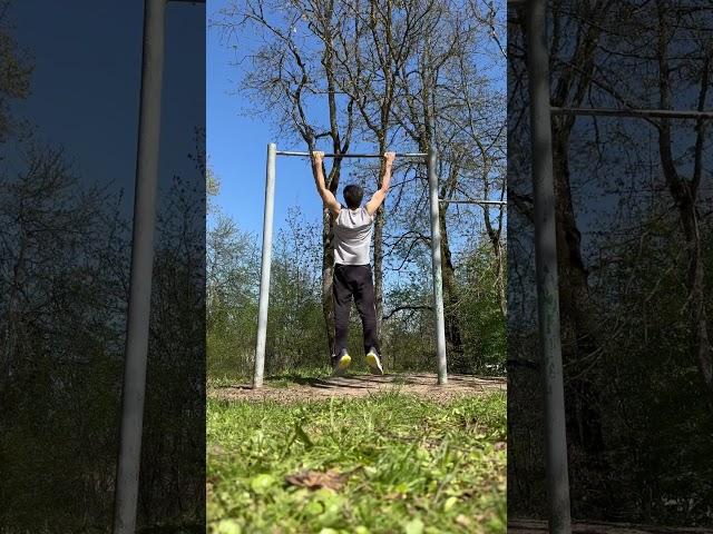 #pullups #outdoorworkout Janis , 2023 May 7 #sunnyday #beautiful #goodmood