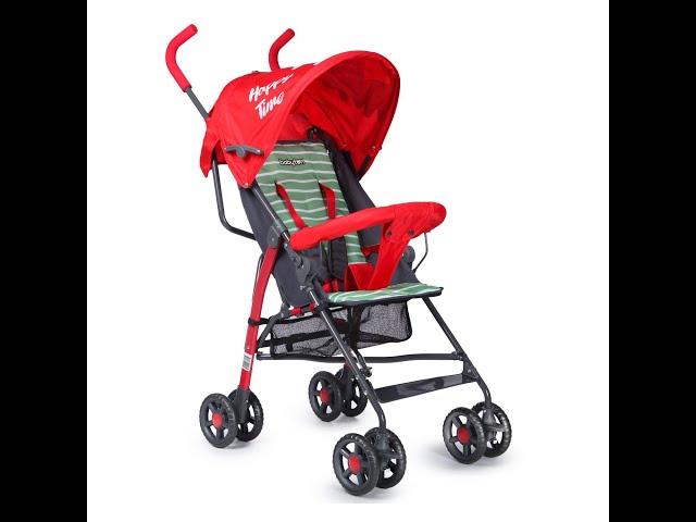 Коляска-трость Babyton Zoo Red FL801-C-3 / Коляска Babyton FL801 C 3 / Коляска Babyton