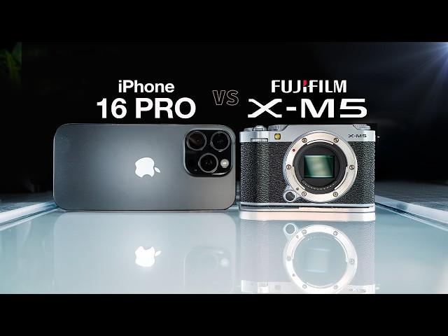 Is the Fujifilm X-M5 Better than the iPhone 16 Pro?