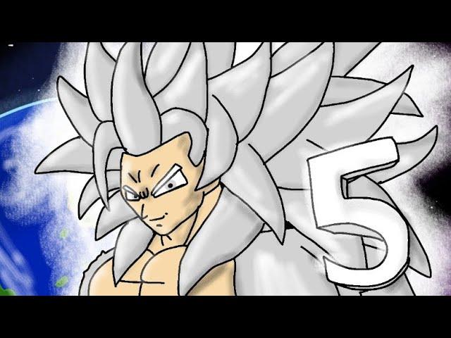 Goku transform to super saiyan 5! Dragon ball AF animation