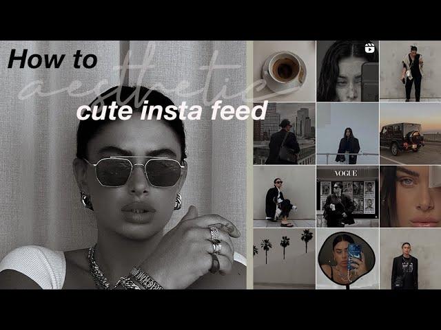 How to - aesthetic cute instagram feed! tips + hacks Q&A || tashietinks