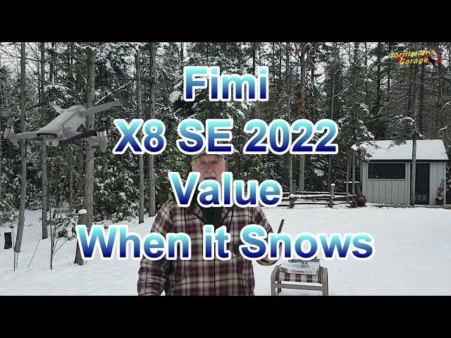 Fimi X8 SE 2022 It's a Snow Day !