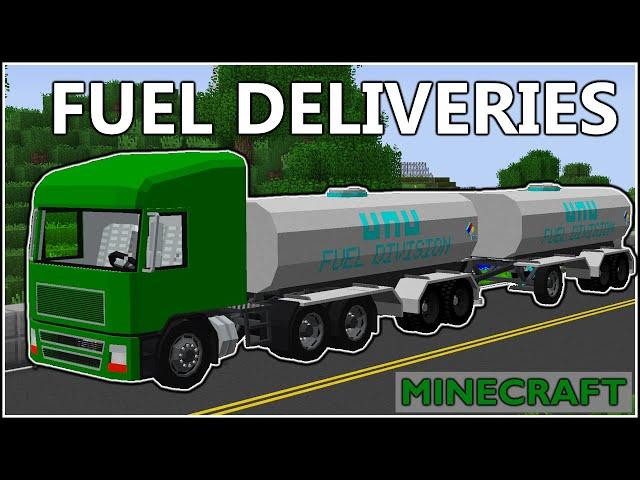 From Tanker To Pump: Delivering Fuel to Gas Stations | Minecraft | City Server 101 |