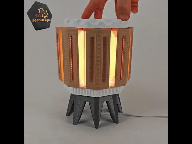 Share Amazing Mechanical Mood Lamp by 3d.techdesigns available on Cults3d