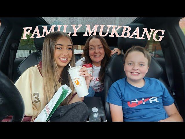 Family Popeyes & Krispy Kreme Mukbang