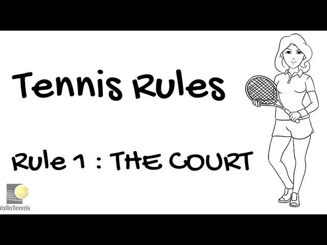 Tennis Rule 1: The Court