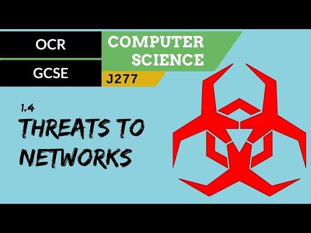 36. OCR GCSE (J277) 1.4 Threats to networks