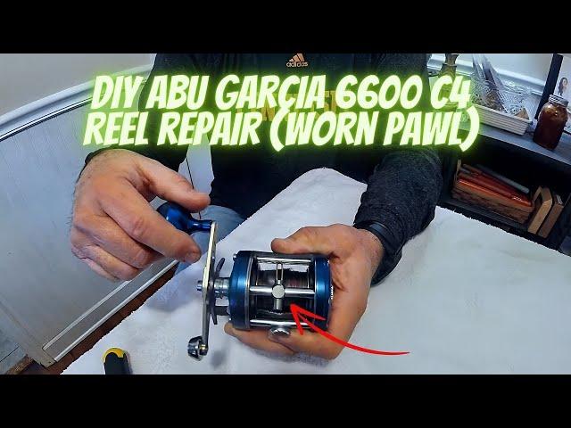 DIY ABU Garcia 6600 C4 Reel Repair (worn pawl) | BigBaitPosse