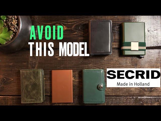 WHICH TO BUY ? Every SECRID Wallet Reviewed - Slimwallet vs. Twinwallet vs. Miniwallet vs. Cardslide