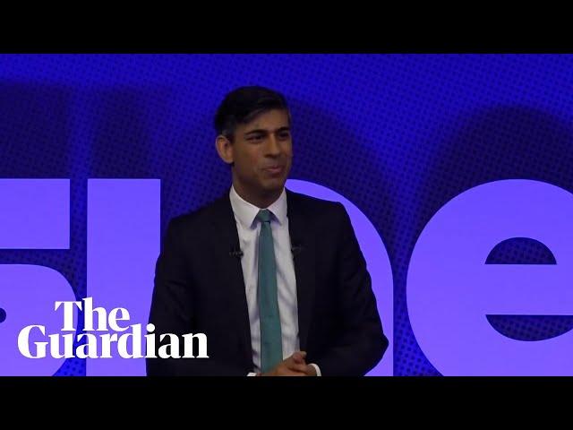 Rishi Sunak hosts a conference for business leaders – watch live