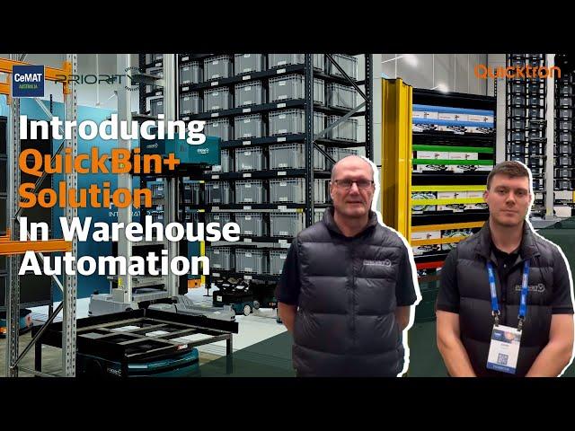 Introducing QuickBin+ Solution In Warehouse Automation