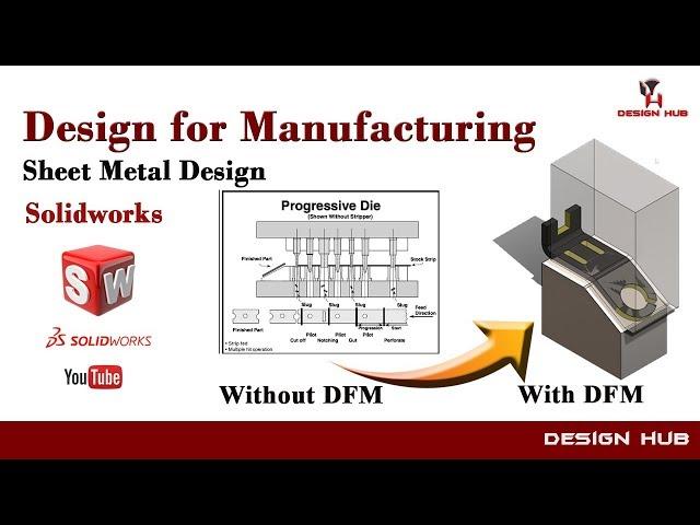 Tool and Die Design for Sheet metal | Solidworks|