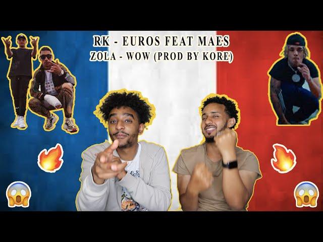 AMERICANS REACTS TO FRENCH RAP/HIPHO/DRILL FT RK,MAES,ZOLA,,,,,,,