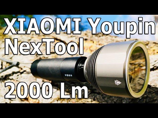 10 facts about the XIAOMI Youpin NexTool 2000 lm II flashlight FAST!