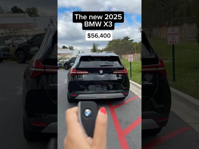 THE NEW 2025 BMW X3  #bmw #shorts