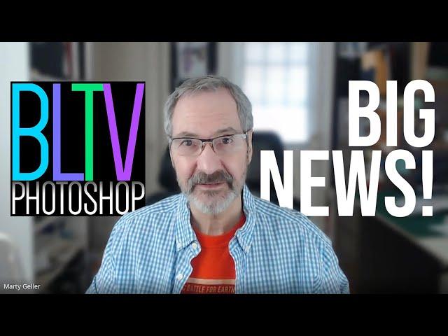 BIG Announcement! ~ Blue Lightning TV Photoshop