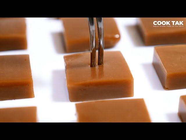 [Subtitles] Handmade Caramel :: Chewy Caramel Recipe